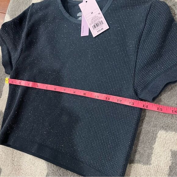 NWT Cropped Wild Fable sparkle top - Picture 5 of 6